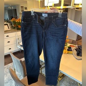 PAIGE Women's Deep Indigo Skinny Jeans
